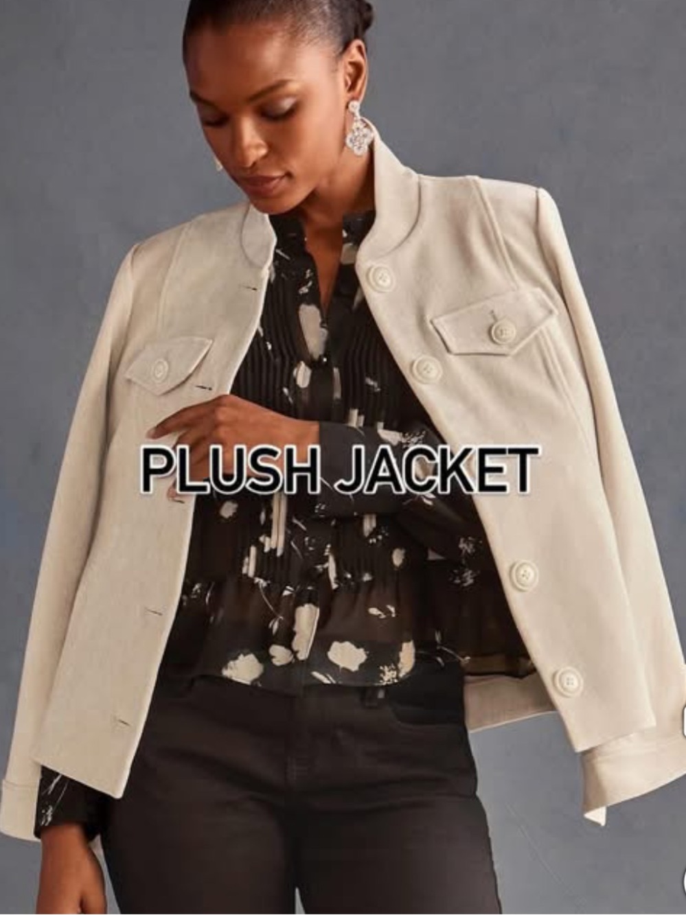 Cabi plush jacket